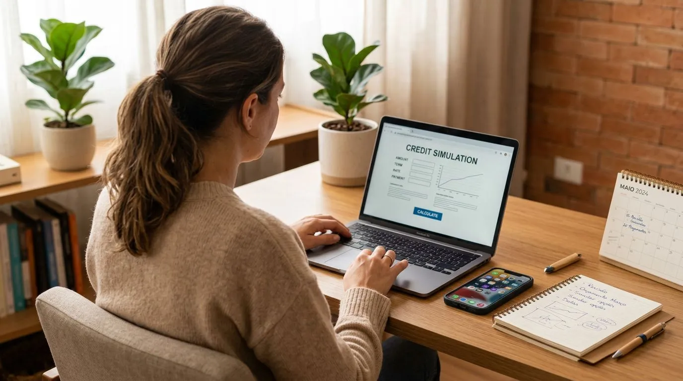 Como Simular Empréstimo Pessoal Online com Segurança e Sem Erros